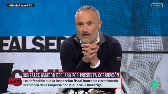Martínez-Vares asegura que el nvio de Ayuso tiene "un escenario complejo": "Es un problema que va a perseguir a Ayuso" Martínez-Vares asegura que el nvio de Ayuso tiene "un escenario complejo": "Es un problema que va a perseguir a Ayuso"