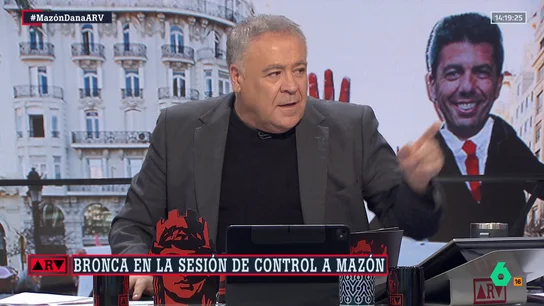 Ferreras, tras ver cómo Mazón se compara con Ximo Puig: "Es impresionante su pérdida del sentido de la realidad" Ferreras, tras ver cómo Mazón se compara con Ximo Puig: "Es impresionante su pérdida del sentido de la realidad"