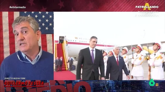 Guillermo Fesser, sobre la 'amenaza' de EEUU a Sánchez por su viaje a China: "Es la respuesta de un matón" Guillermo Fesser, sobre la 'amenaza' de EEUU a Sánchez por su viaje a China: "Es la respuesta de un matón"