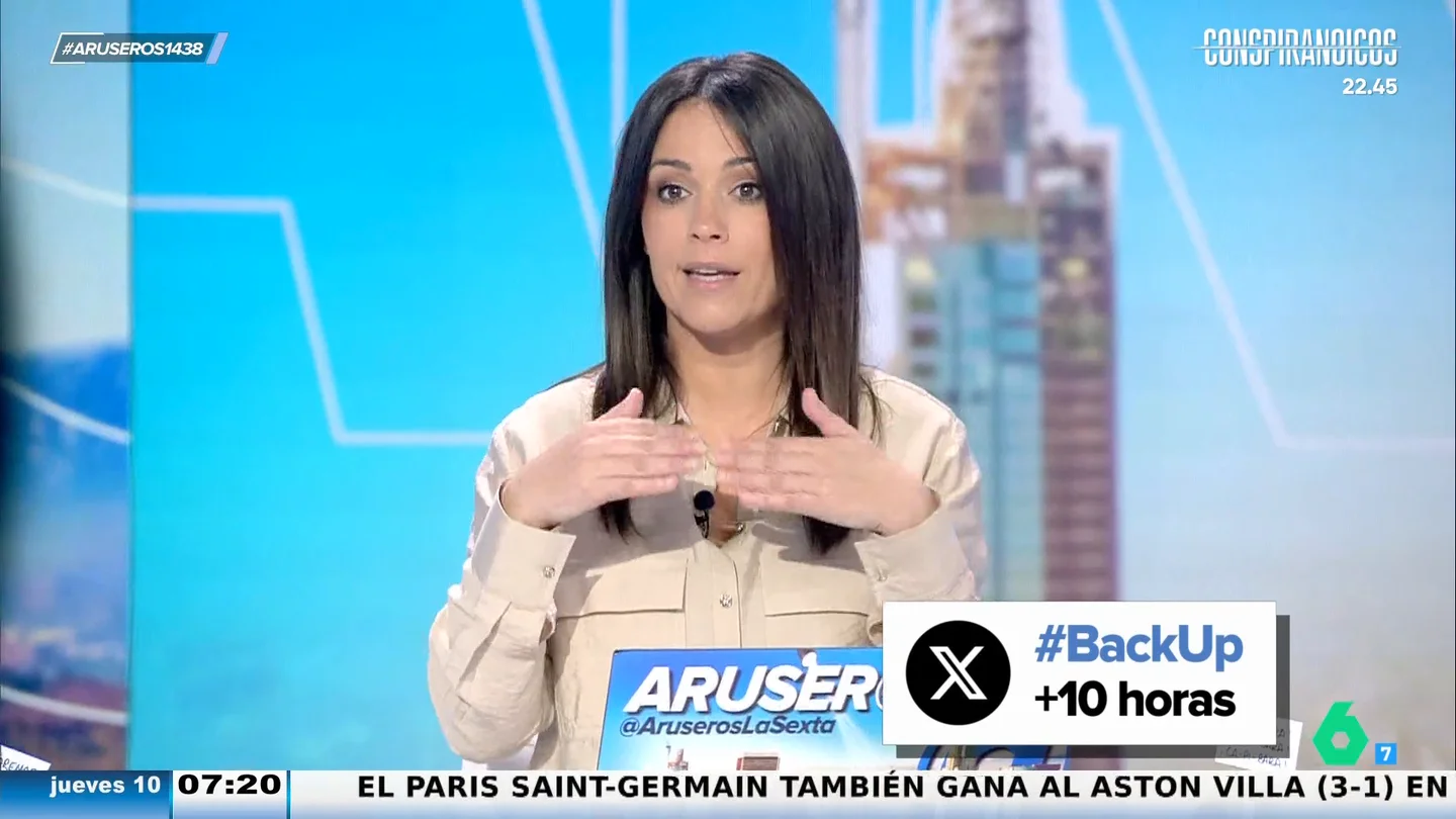 Patricia Benítez, sobre la técnica del 'back up' de la generación Z: "De toda la vida de Dios se ha llamado 'banquillo' y 'titular'" Patricia Benítez, sobre la técnica del 'back up' de la generación Z: "De toda la vida de Dios se ha llamado 'banquillo' y 'titular'"