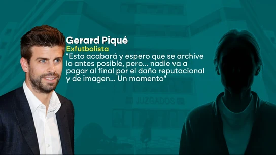 Piqué, ante la jueza Piqué, ante la jueza