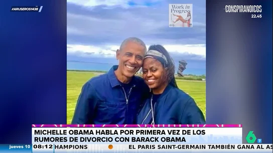 Michelle Obama habla por primera vez de los rumores de divorcio con Barack Obama: "Estoy decidiendo por mí misma" Michelle Obama habla por primera vez de los rumores de divorcio con Barack Obama: "Estoy decidiendo por mí misma"