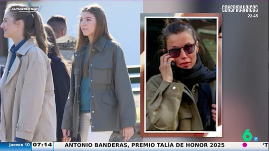 De incógnito y con la chaqueta de la infanta Sofía: la foto de la reina Letizia en un centro de estética en Tetuán De incógnito y con la chaqueta de la infanta Sofía: la foto de la reina Letizia en un centro de estética en Tetuán