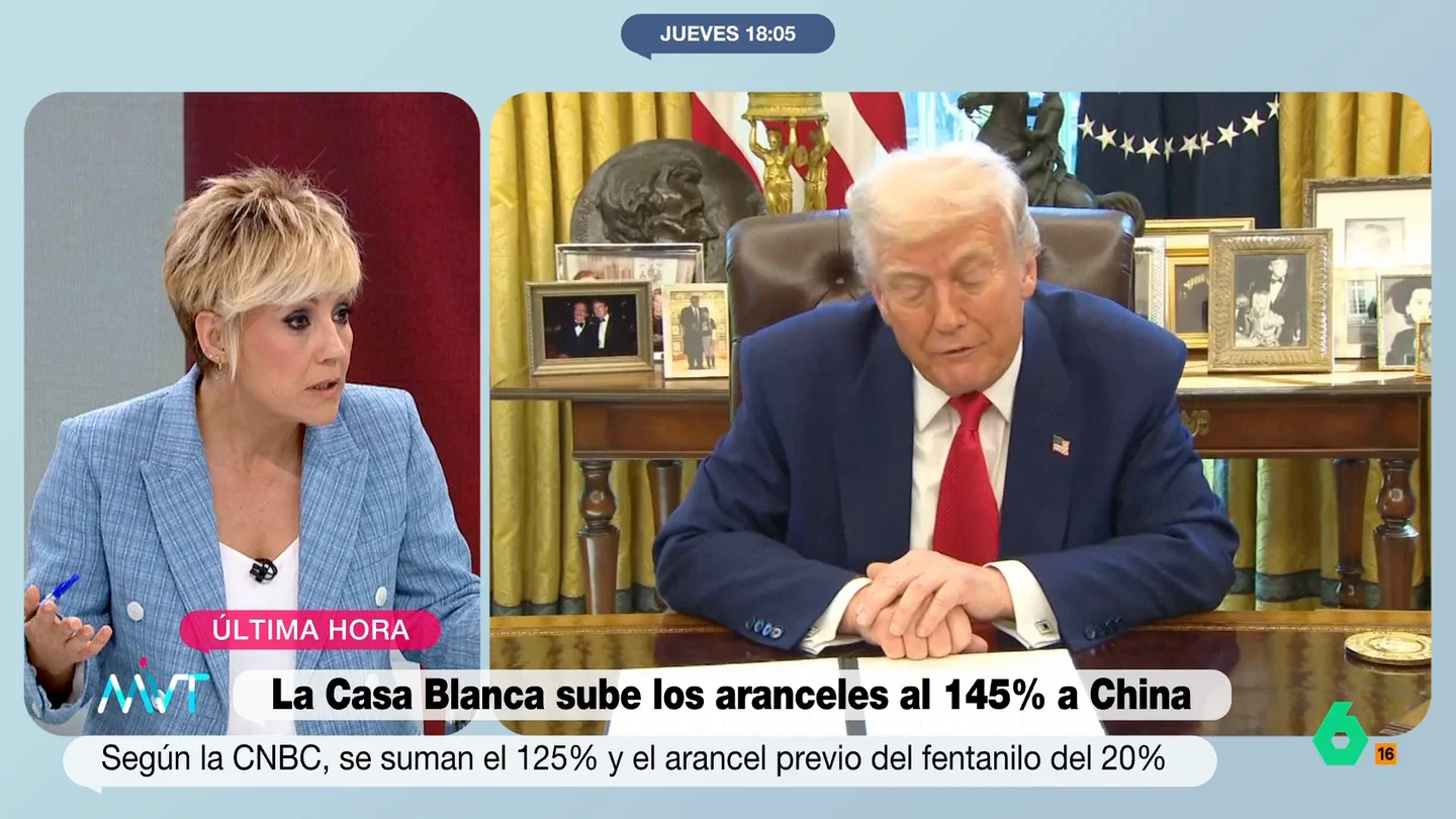 Cristina Pardo, en Más Vale Tarde Cristina Pardo, en Más Vale Tarde