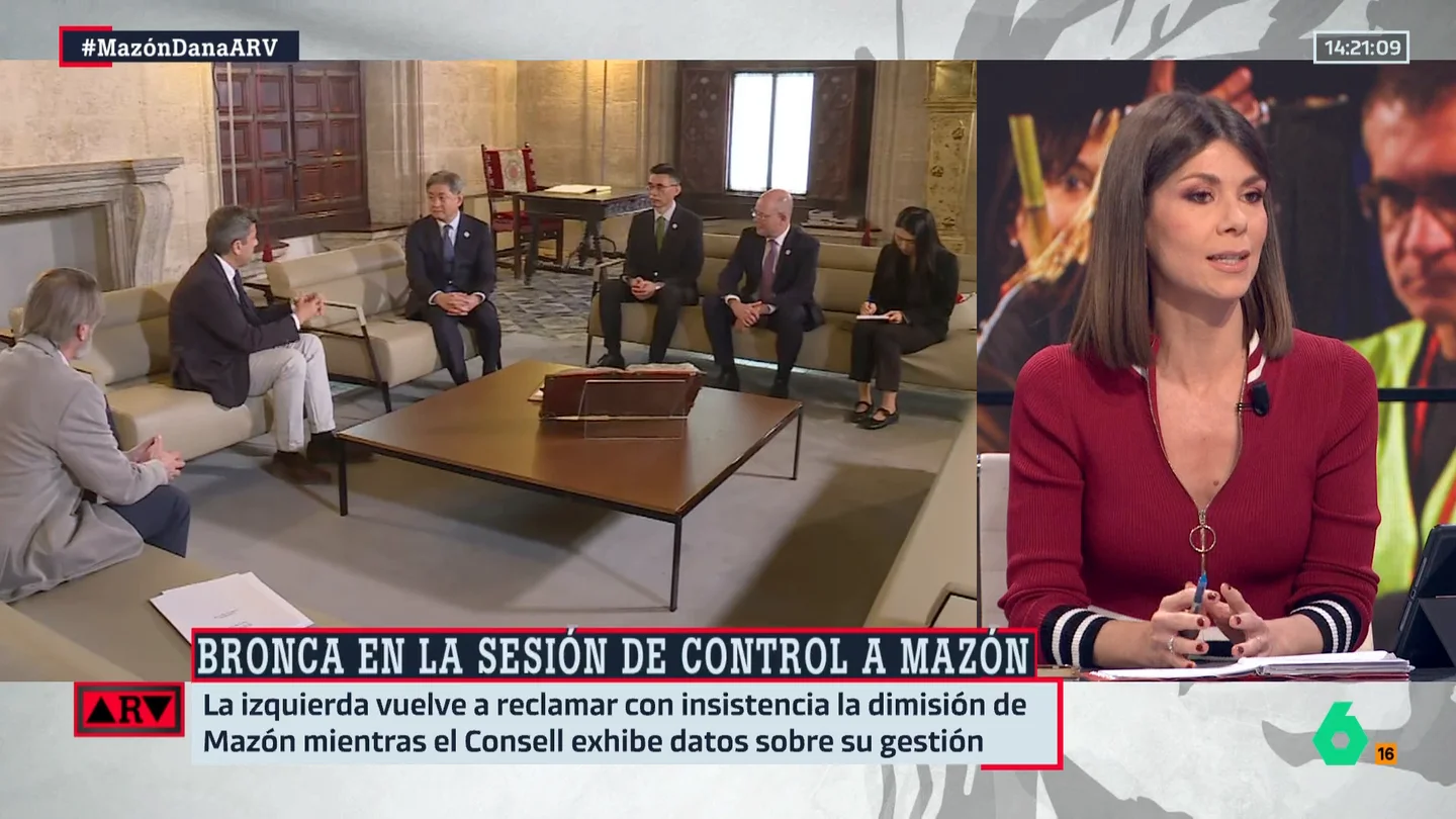 Ainhoa Martínez critica la actitud de Mazón a pesar de su gestión de la DANA: "Cabría esperar que fuese más humilde" Ainhoa Martínez critica la actitud de Mazón a pesar de su gestión de la DANA: "Cabría esperar que fuese más humilde"