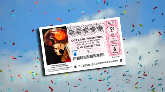 Décimo de la Lotería Nacional del sábado 12 de abril de 2025, dedicado al folclore de Ginzo de Limia (Orense). Décimo de la Lotería Nacional del sábado 12 de abril de 2025, dedicado al folclore de Ginzo de Limia (Orense).