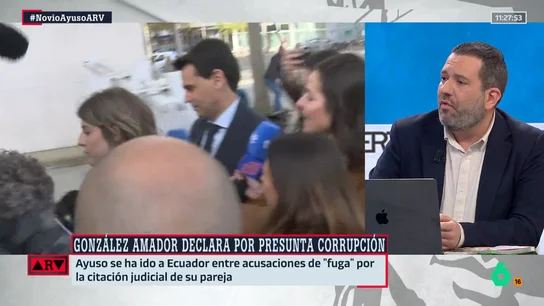 José María Garrido, sobre la pareja de Isabel Díaz Ayuso: "No hay viaje a Ecuador que tape la verdad" José María Camarero, sobre la pareja de Isabel Díaz Ayuso: "No hay viaje a Ecuador que tape la verdad"