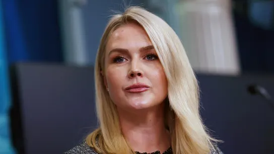 La portavoz de la Casa Blanca, Karoline Leavitt La portavoz de la Casa Blanca, Karoline Leavitt