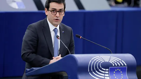 El vicepresidente de Industria de la Comisión Europea, Stephane Séjourné El vicepresidente de Industria de la Comisión Europea, Stephane Séjourné