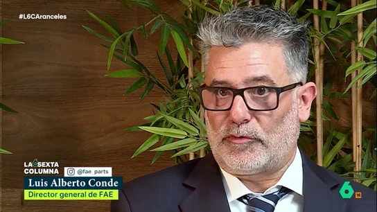Un empresario, entre optimista y preocupado por los aranceles a su tecnología puntera: "No sabemos cómo acabará lo que empezó mal" laSexta Columna visita la empresa de Luis Alberto Conde, que en este vídeo muestra su confianza en su tecnología puntera para los coches a pesar de los aranceles, pero admite su preocupación por la incertidumbre del mercado.