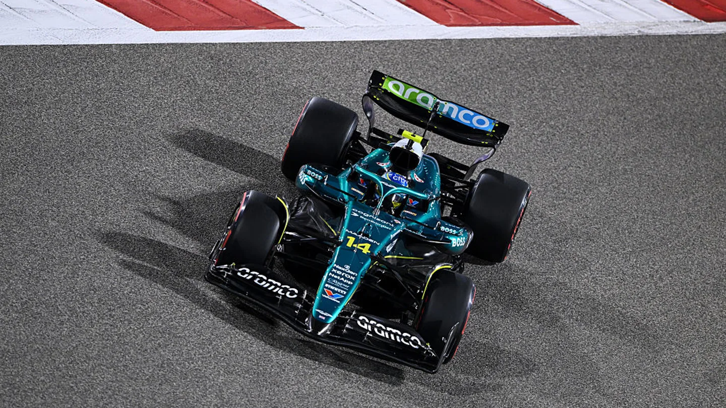 Fernando Alonso durante el GP de Baréin Fernando Alonso durante el GP de Baréin