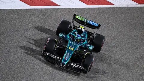Fernando Alonso durante el GP de Baréin Fernando Alonso durante el GP de Baréin