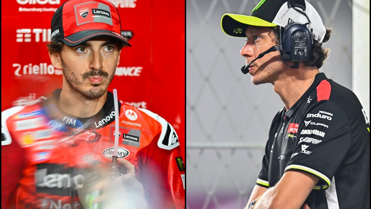 Un ex de MotoGP no entiende el comportamiento de Rossi con Bagnaia desde que llegó Márquez a Ducati
