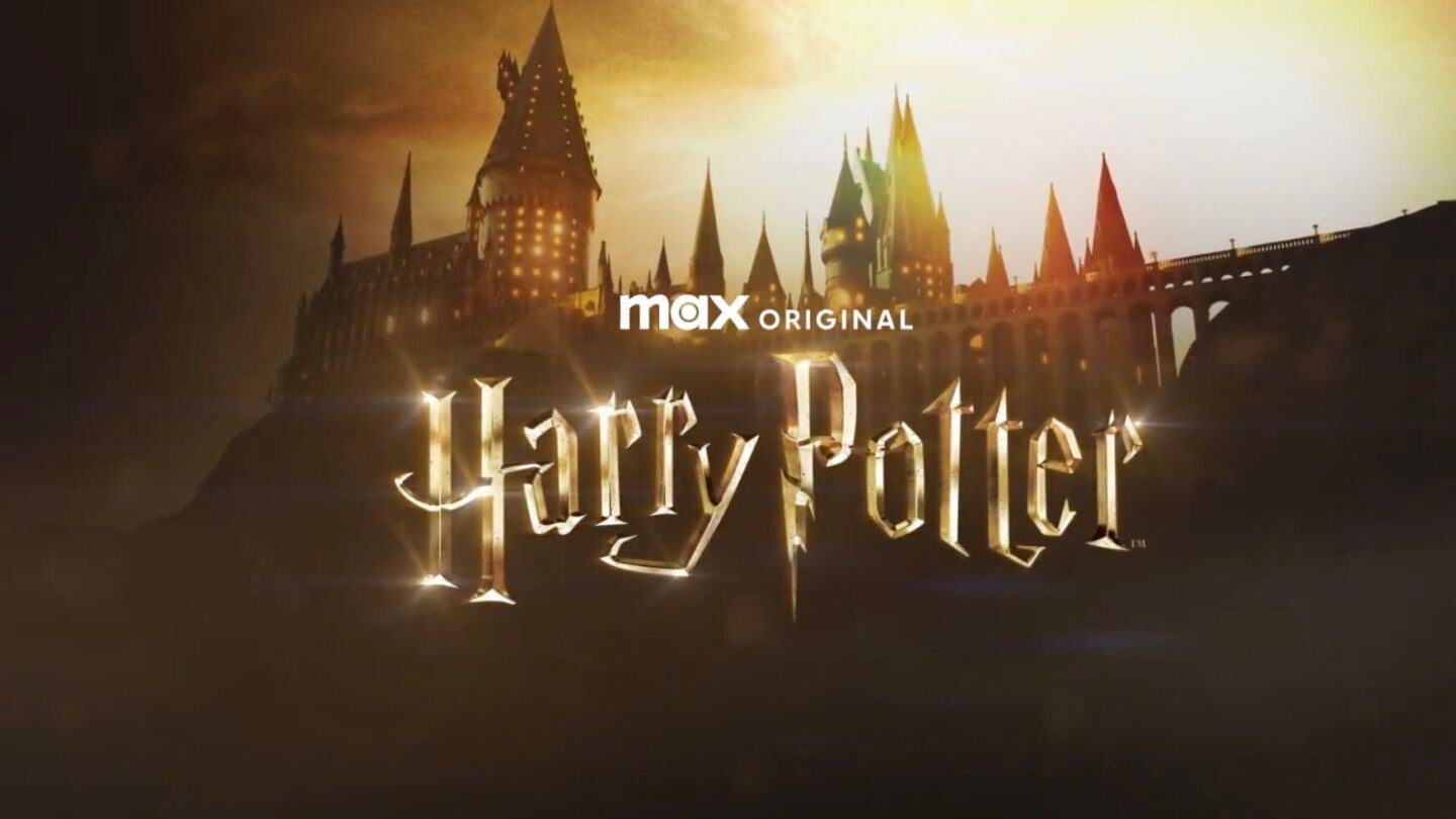 Cartel promocional de la serie de Harry Potter