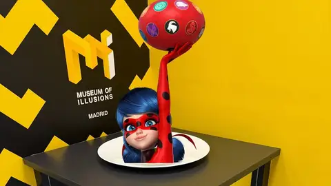 Ladybug en el Museo de las Ilusiones de Madrid Ladybug en el Museo de las Ilusiones de Madrid