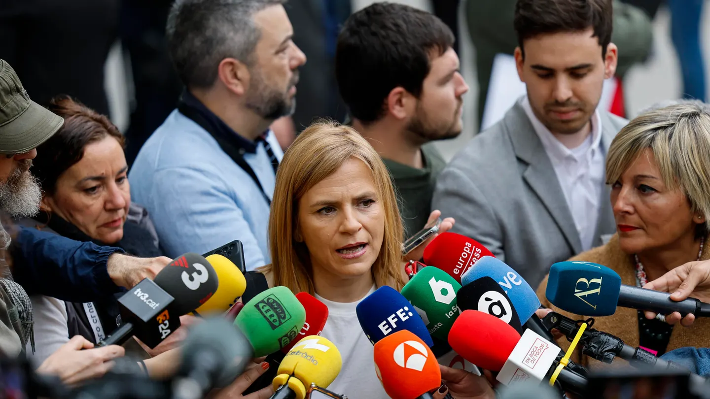 La delegada del Gobierno en la Comunitat Valenciana, Pilar Bernabé, a su llegada este lunes a los juzgados de València La delegada del Gobierno en la Comunitat Valenciana, Pilar Bernabé, a su llegada este lunes a los juzgados de València
