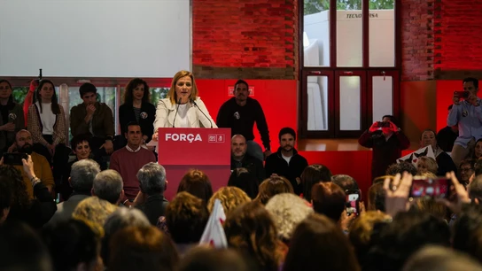 Pilar Bernabé durante la presentación de su candidatura para la Secretaría General del PSPV-PSOE Pilar Bernabé durante la presentación de su candidatura para la Secretaría General del PSPV-PSOE