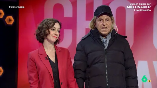 'Ayuso' y 'Nacho Cano' cantan "Hijo de la fruta" en su nuevo musical 'Berrinche' 'Ayuso' y 'Nacho Cano' cantan "Hijo de la fruta" en su nuevo musical 'Berrinche'