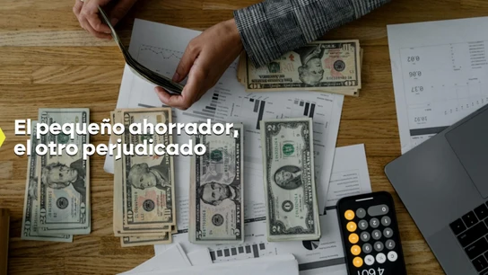 El pequeño ahorrador, el más perjudicado. El pequeño ahorrador, el más perjudicado.