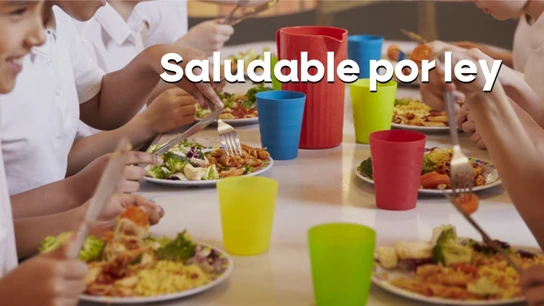 Menús escolares saludables por ley Menús escolares saludables por ley