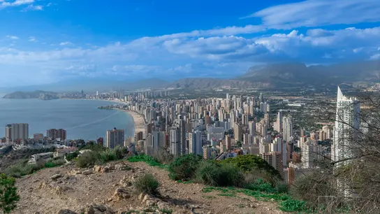 Vista panorámica de Benidorm Vista panorámica de Benidorm