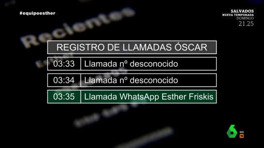 Equipo de Investigaci&oacute;n muestra los relevantes datos que se&ntilde;alaron a &Oacute;scar como sospechoso de la muerte de Esther L&oacute;pez