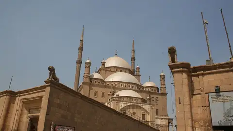 Panormámica de la Mezquita de Alabastro, El Cairo Panormámica de la Mezquita de Alabastro, El Cairo