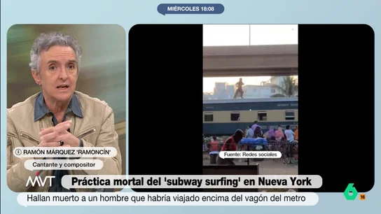 Ramoncín carga contra el 'train surfing': "Si te quieres subir a un tren te vas a la India, que ahí no les queda más remedio" Ramoncín carga contra el 'train surfing': "Si te quieres subir a un tren te vas a la India, que ahí no les queda más remedio"