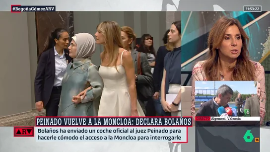 Carmen Morodo, sobre el caso Begoña Gómez: “La esposa del presidente no se ha comportado a la altura del cargo que ostenta” Carmen Morodo, sobre el caso Begoña Gómez: “La esposa del presidente no se ha comportado a la altura del cargo que ostenta”