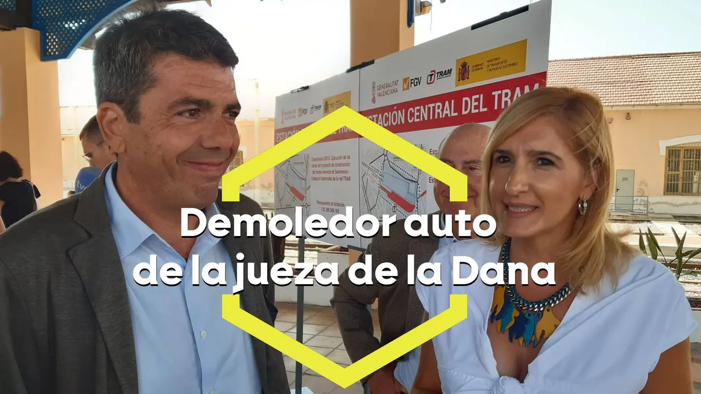 Demoledor auto de la jueza de la DANA Demoledor auto de la jueza de la DANA