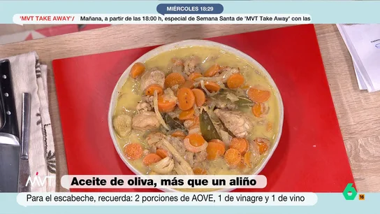 Cómo hacer un pollo al escabeche al estilo de Pablo Ojeda, paso a paso El escabeche es un método de conservación de alimentos basada en el uso del vinagre. El origen de esta técnica es árabe pero el escabeche tal y como lo conocemos es la transformación de aquella preparación.