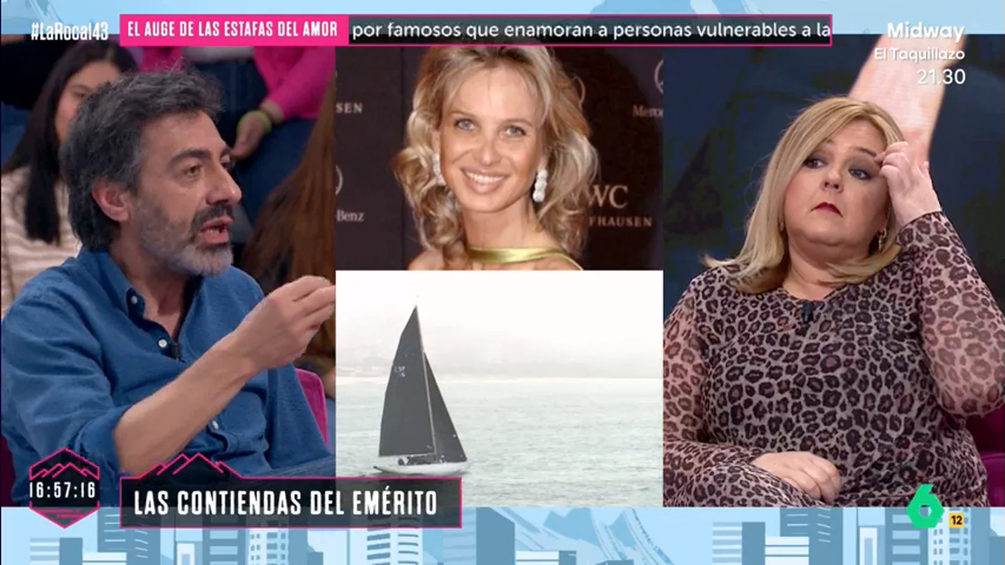 Juan del Val defiende que Juan Carlos I está en "su derecho" de denunciar a Revilla y Corinna: "Pero no es ejemplar en absoluto" El escritor afirmaba que el emérito "es un señor al que no se le han podido demostrar los delitos porque o estaban prescritos o porque era inviolable o se había acogido a la regulación fiscal".
