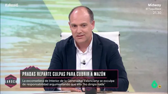 Urreiztieta, tras afirmar Pradas que no tenía experiencia en emergencias: "Es absolutamente impresentable" "No me explico como Mazón no ha acabado, hace mucho tiempo, con este calvario personal, político y judicial", reflexionaba el periodista.