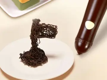 Este “bolígrafo” es una impresora 3D para amantes del chocolate Este “bolígrafo” es una impresora 3D para amantes del chocolate