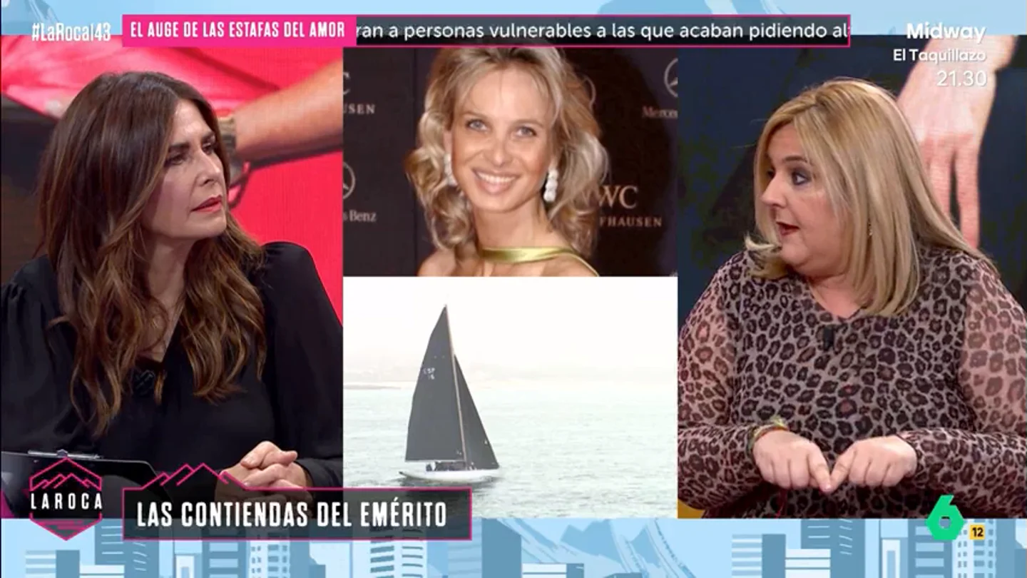 LA ROCA Pilar Vidal pone en un aprieto a Nuria Roca: "¿Juan del Val o el rey Juan Carlos?" LA ROCA Pilar Vidal pone en un aprieto a Nuria Roca: "¿Juan del Val o el rey Juan Carlos?"