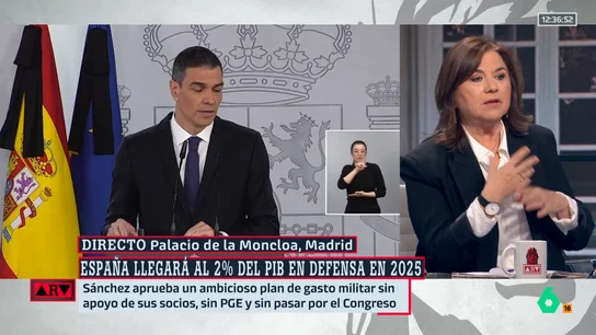 Lucía Méndez, sobre Pedro Sánchez: "Ha optado por gobernar de forma personal, decidiéndolo todo él" Lucía Méndez, sobre Pedro Sánchez: "Ha optado por gobernar de forma personal, decidiéndolo todo él"