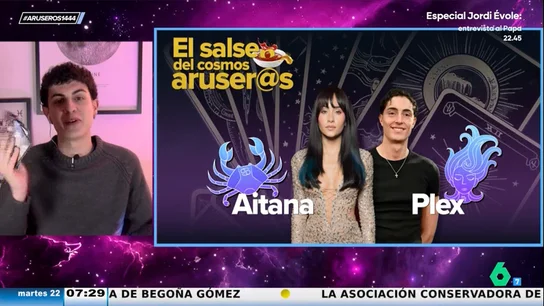 El astrólogo de Aruser@s echa las cartas a Aitana (Cáncer) y Plex (Virgo) tras los rumores de su posible relación Eso es lo que dicen las cartas de Aitana (Cáncer) y Plex (Virgo) tras los rumores de su posible relación