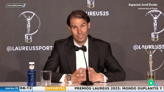 Las bonitas palabras de Rafa Nadal a su familia: "Lo que tiene más poder son los ejemplos" Las bonitas palabras de Rafa Nadal a su familia: "Lo que tiene más poder son los ejemplos"