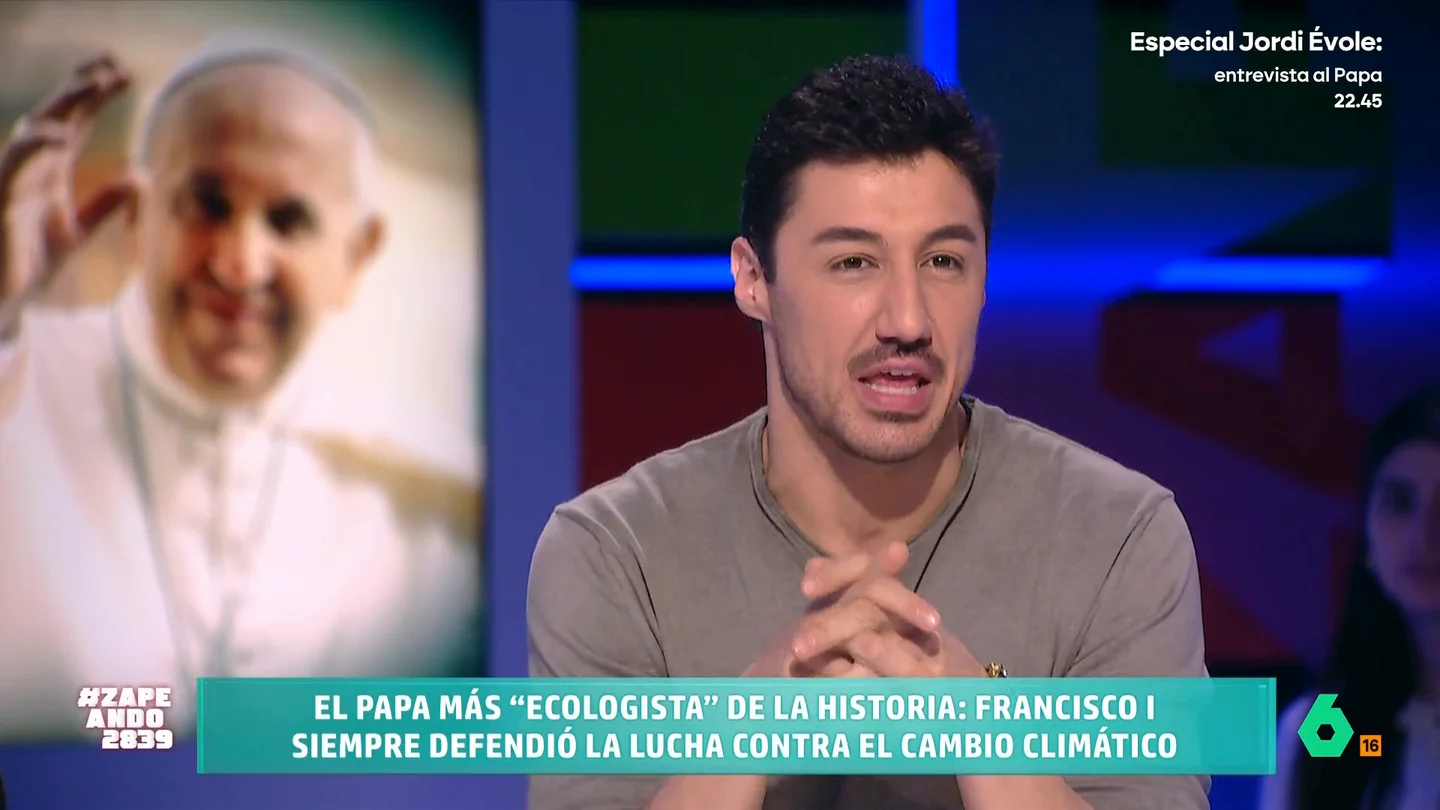 Francisco Cacho recuerda el lado más ecologista del papa: "Ha puesto voz al cambio climático" Francisco Cacho recuerda el lado más ecologista del papa: "Ha puesto voz al cambio climático"