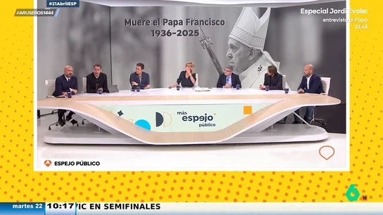 Rubén Amón analiza las razones por los que el papa Francisco no visitó nunca España: "Hay motivos más allá de los periféricos" Rubén Amón analiza las razones por los que el papa Francisco no visitó nunca España: "Hay motivos más allá de los periféricos"