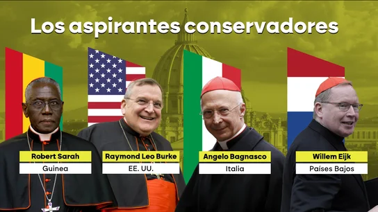 Los aspirantes conservadores a suceder el papa Francisco Los aspirantes conservadores a suceder el papa Francisco