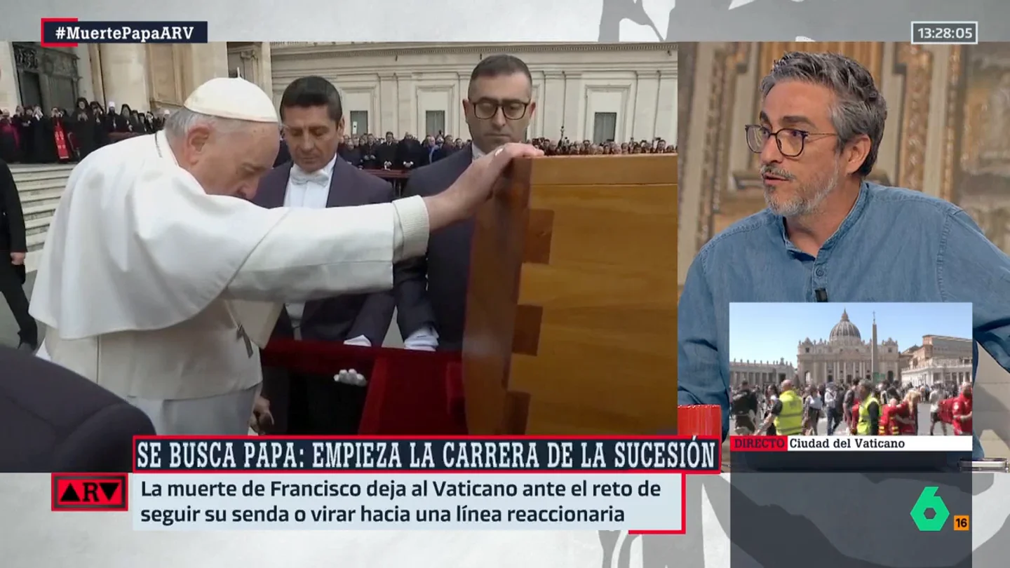 Jesús Bastante señala que el papa Francisco se ha ido "en el peor momento": "Era la gran oposición a Trump" Jesús Bastante señala que el papa Francisco se ha ido "en el peor momento": "Era la gran oposición a Trump"