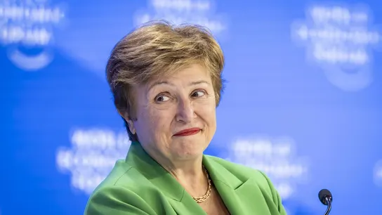 La directora del Fondo Monetario Internacional, Kristalina Georgieva.  La directora del Fondo Monetario Internacional, Kristalina Georgieva.