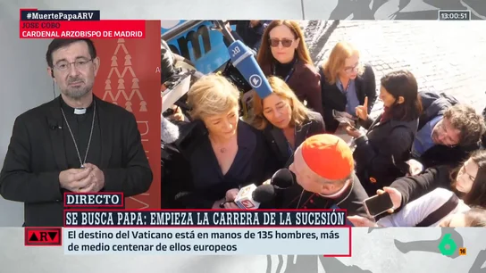 El cardenal José Cobo, sobre la posibilidad de ser elegido papa: "Creo que hay otros más preparados" El cardenal José Cobo, sobre la posibilidad de ser elegido papa: "Creo que hay otros más preparados"