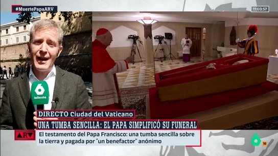 "Gracias por haberme llevado a la plaza de San Pedro": Jorge Brocal cuenta cuáles fueron las últimas palabras del papa "Gracias por haberme llevado a la plaza de San Pedro": Jorge Brocal cuenta cuáles fueron las últimas palabras del papa
