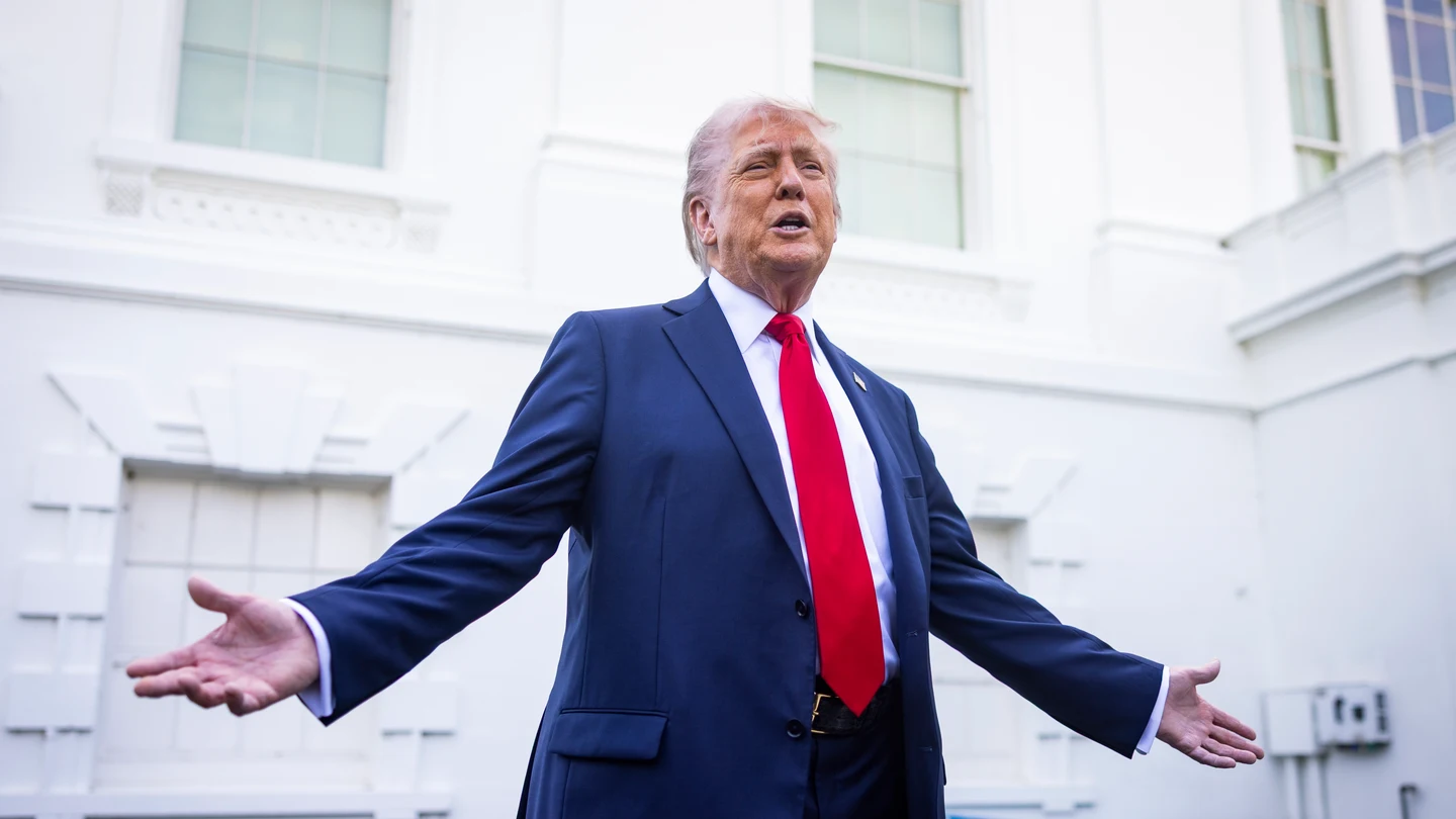 El presidente de Estados Unidos, Donald Trump El presidente de Estados Unidos, Donald Trump
