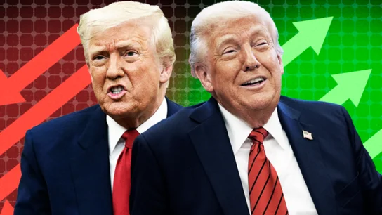 Los vaivenes de Donald Trump sumen a los mercados en una montaña rusa Los vaivenes de Donald Trump sumen a los mercados en una montaña rusa