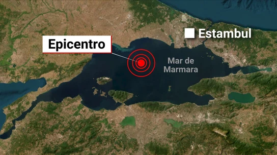 Un terremoto de magnitud 6,2 en el mar de Marmara sacude Estambul y varias provincias de Turquía Un terremoto de magnitud 6,2 en el mar de Marmara sacude Estambul y varias provincias de Turquía