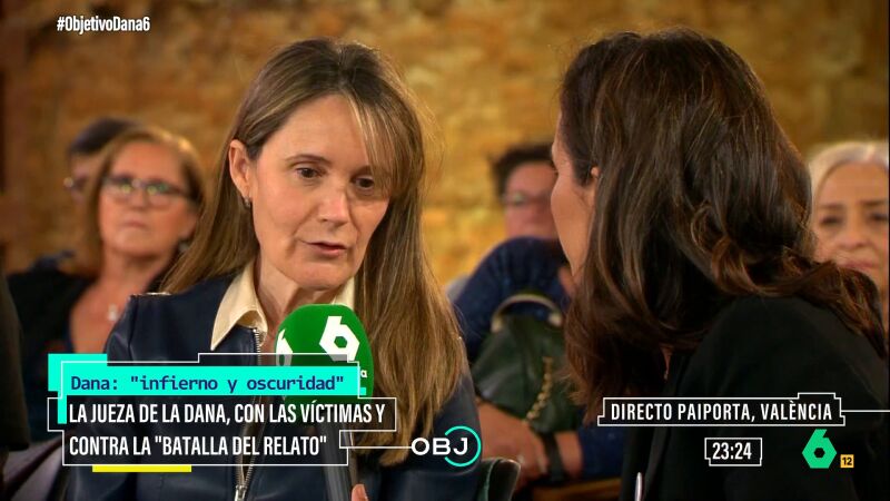 Rosa, quien perdió a su padre en la DANA
