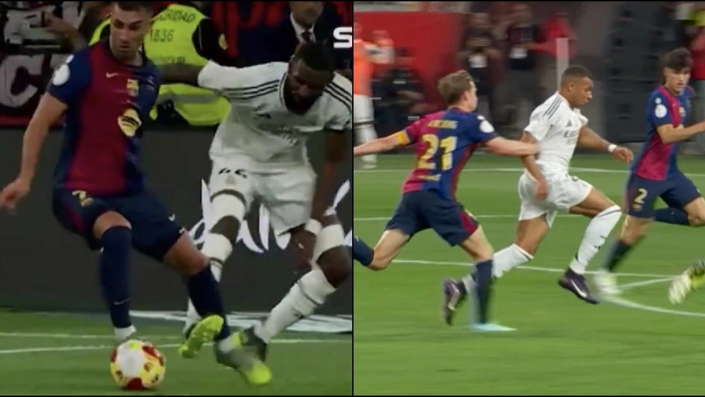 Ferran y Rudiger, De Jong y Mbappé Ferran y Rudiger, De Jong y Mbappé